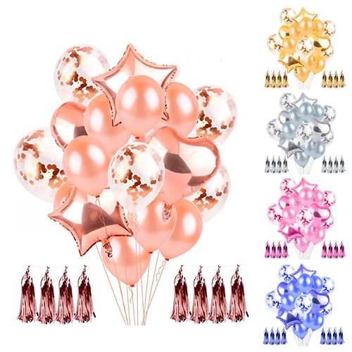 Palloncini confetti party set