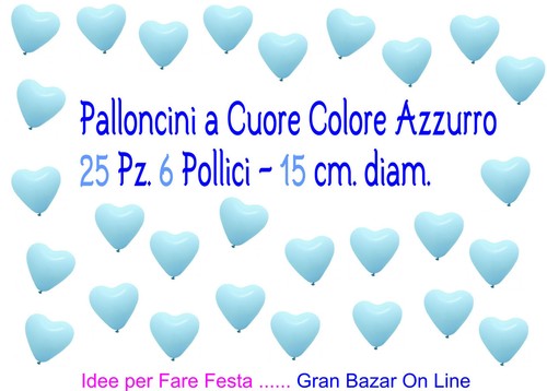 Palloncini forma cuore - a, di