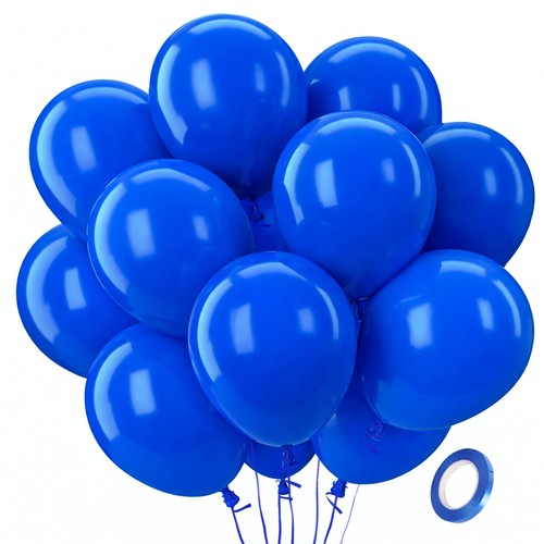 Palloncini compleanno blu 100 - palloncini,