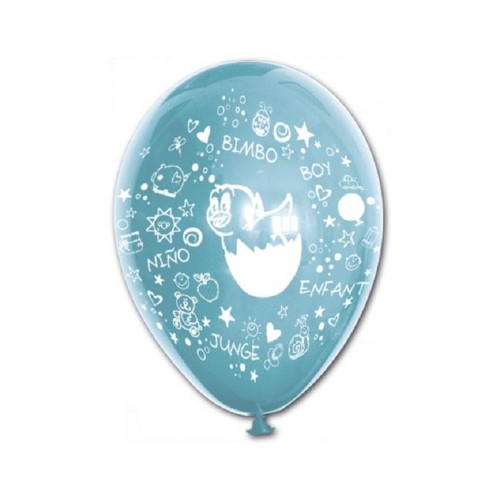 Palloncini nascita azzurro - palloncini,