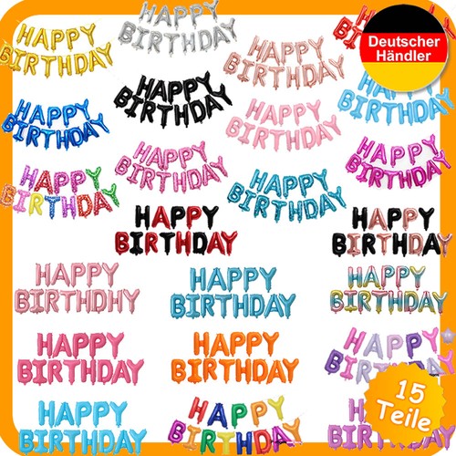 Palloncino happy compleanno - happy,