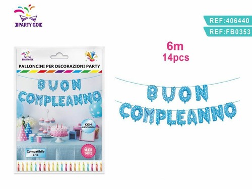 Palloncini buon compleanno - palloncini,