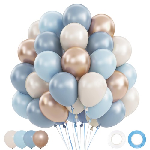 Palloncini blu pezzi - blu, 62
