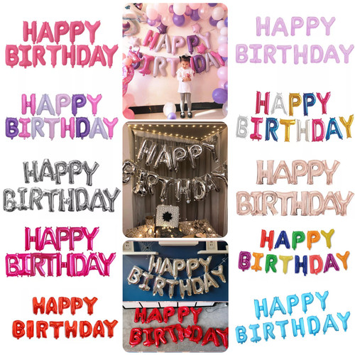 Happy birthday lettera - happy,