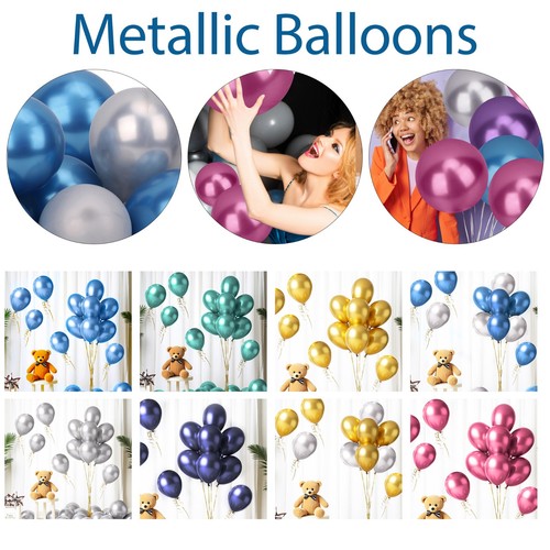 Palloncini cromati elio - 10",