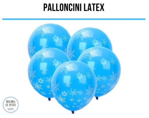 Palloncini frozen azzurro - 10,