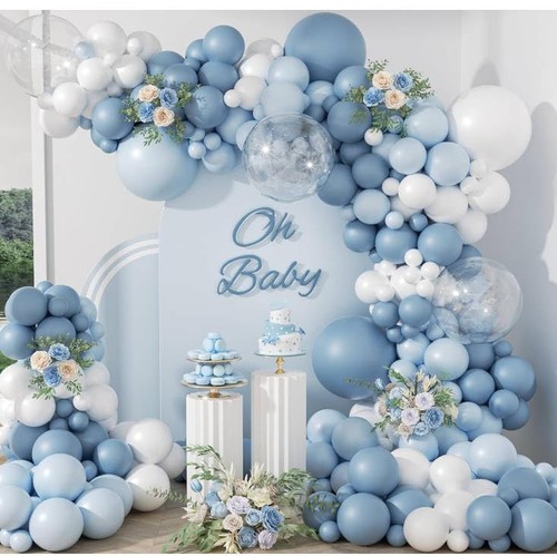 Kit arco palloncini blu - arco,