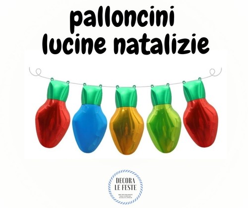 Palloncino lucina natale - palloncino,