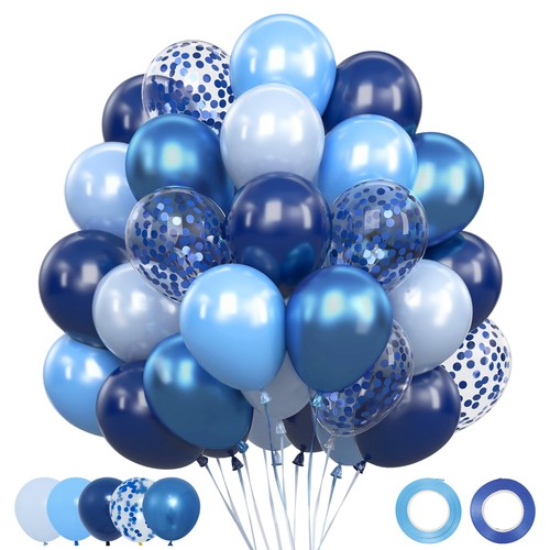 Palloncini blu pezzi elio - pezzi,
