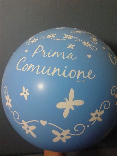 Prima comunione palloncino - prima,